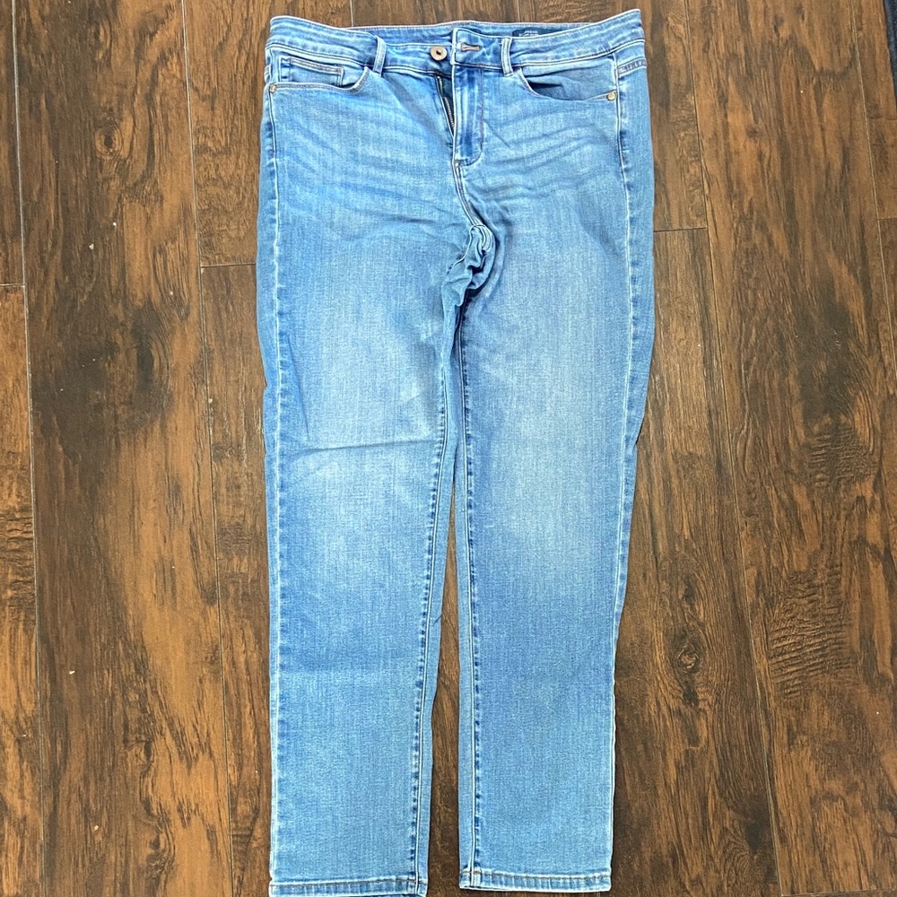 J. Jill Light Blue Boyfriend Jeans